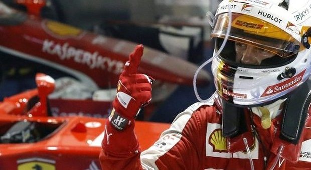 Il quattro volte campione del mondo Sebastian Vettel