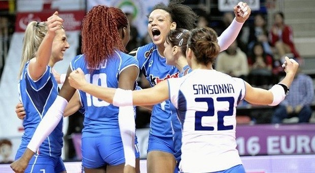 Volley: azzurre nel girone con Usa Cina, Serbia, Olanda e Portorico