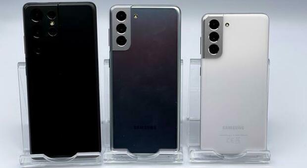 Samsung, svelati i nuovi Galaxy S21 5G e Galaxy S21+ 5G