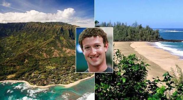Zuckerberg compra un pezzo di Hawaii per 80 milioni di euro