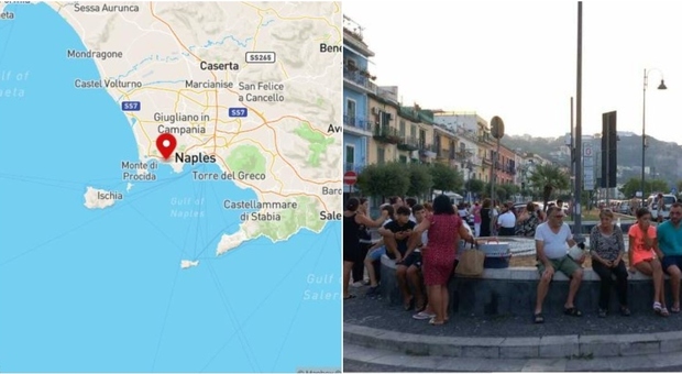 Terremoto a Napoli oggi: scossa di magnitudo 2.8 nei Campi Flegrei, tanta gente in strada