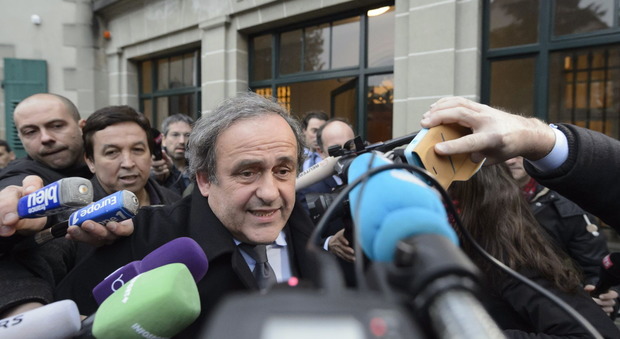 Michel Platini, presidente dell'Uefa