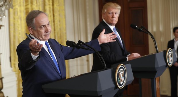 Trump a Netanyahu: «Uno o due stati non importa, conta la pace. Israele si contenga sulle colonie, spostare l'ambasciata a Gerusalemme»