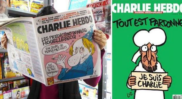 Charlie Hebdo, Maometto in copertina sul nuovo numero: uscirà in tre milioni di copie