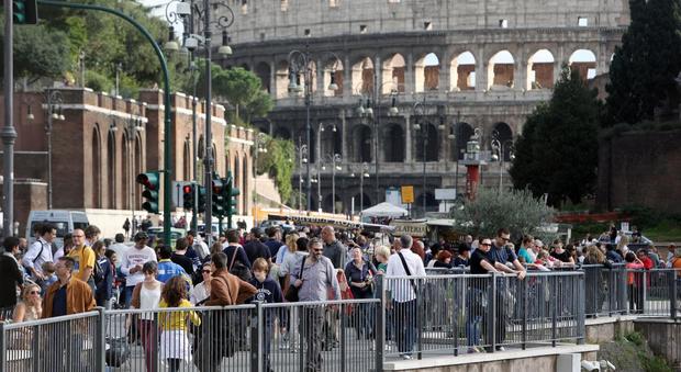 Roma, turisti in aumento nei primi cinque mesi del 2017