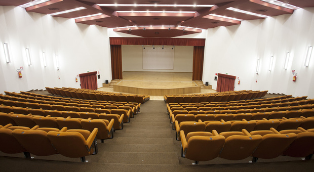 L'auditorium del Conservatorio di Avellino