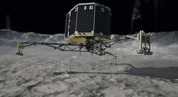 Rosetta, il robot Lander Philae si sveglia: primi segnali dalla cometa