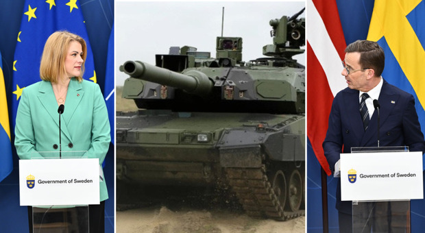Svezia pronta a schierare tank CV90 e Leopard in Lettonia. La premier di Riga: «Allarme sicurezza nella regione baltica»