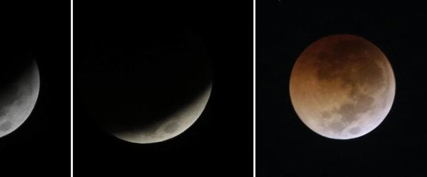 Eclissi Luna in diretta: ora il clou. Marte all'opposizione
