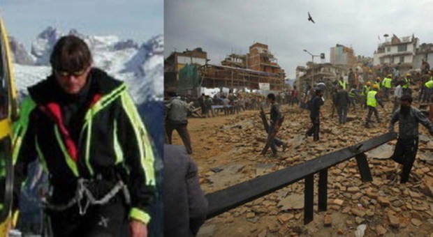 Oskar Piazza e la devastazione in Nepal