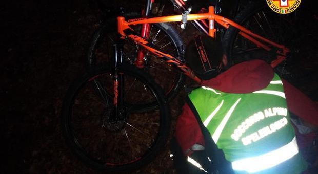 Ritrovati in un burrone i bikers romani di 18 e 19 anni scomparsi ieri sera.: salvi grazie al gestore del camping che ha dato l’allarme