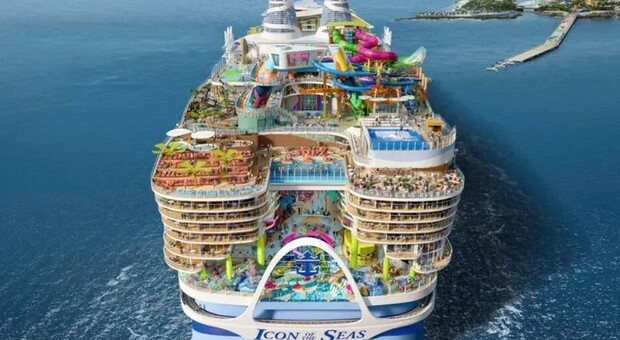 Icon of the Seas, perché questa foto (gioiosa) della nave più grande al mondo sta scatenando il dibattito?