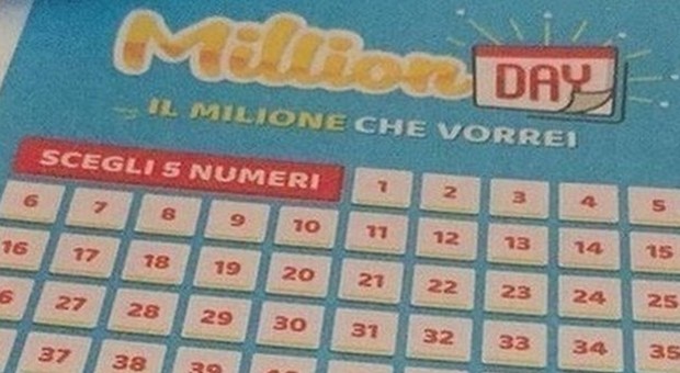 Million Day, i numeri vincenti di venerdì 11 ottobre 2019