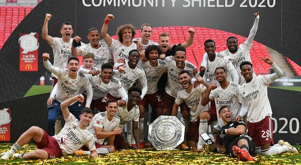 Liverpool battuto ai rigori: l'Arsenal conquista la Community Shield