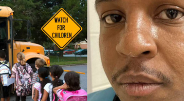 Tenta di rubare un bambino: il rapitore viene fermato dai compagni di classe presenti fermata dell'autobus