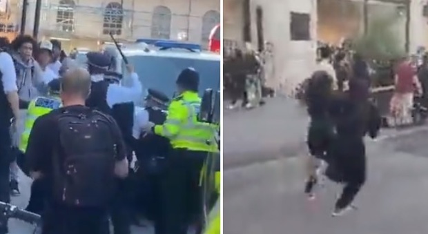 «Rapina di massa organizzata su TikTok», panico in strada a Londra e scontri con la polizia: cosa è successo