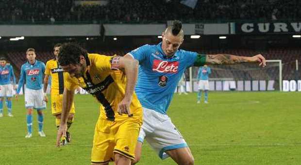 Le pagelle del Mattino | Napoli-Parma. Buona prova di Henrique in difesa, Gargano s'impone a centrocampo