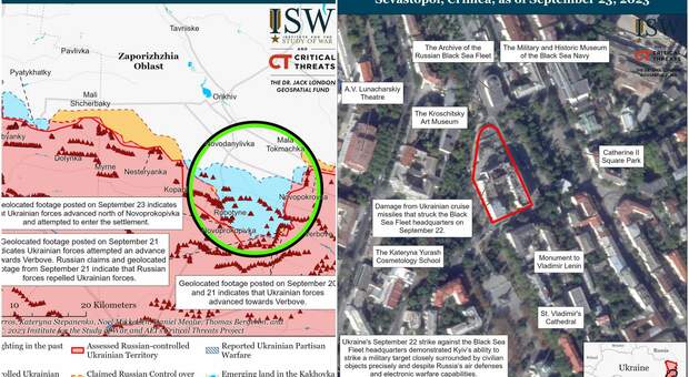 Controffensiva ucraina, Kiev sta davvero accelerando? Il Mar Nero, la Crimea e la linea di Surovikin: ecco la svolta della guerra