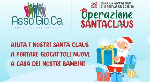 Napoli, al via l'operazione «Santa Claus»: giocattoli in regalo ai bimbi bisognosi