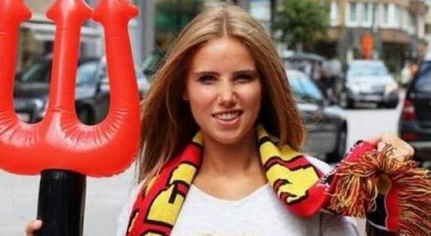 Axelle Despiegelaere, da tifosa a modella: i Mondiali le fruttano un contratto con l'Oreal