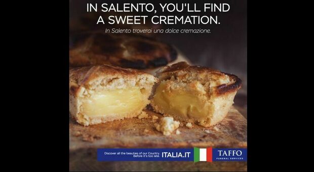 "In Salento una dolce crema(zione)": Taffo colpisce ancora. Online la campagna "Prima che sia troppo tardi"