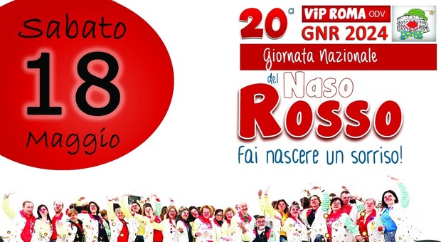 Giornata del Naso Rosso, la festa dei volontari clown si terrà sabato 18 maggio a Piazza di Spagna