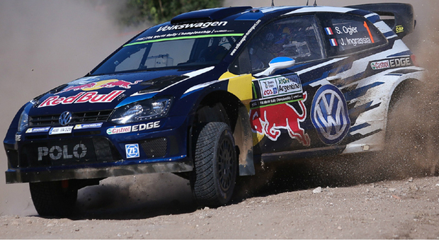 Sebastien Ogier con la sua Polo WRC potrebbe vincere in catalogna il suo 4° titolo mondiale