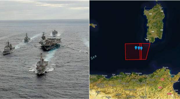 La portaerei Gerald Ford, l'incrociatore missilistico e i cacciatorpediniere: gli Usa si muovono verso il Mediterraneo