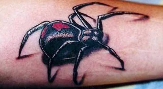 P. Recanati, ladro scoperto grazie al maxi tatuaggio a forma di ragno