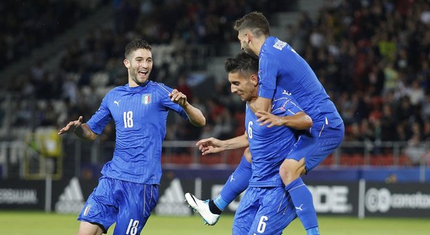 Danimarca-Italia 0-2: gli azzurri volano con Pellegrini e Petagna