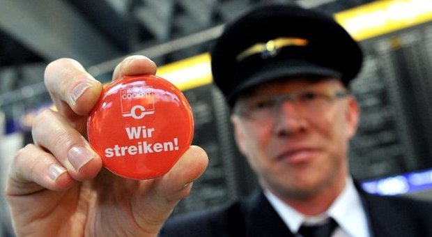 Protesta piloti Lufthansa (da Spiegel)