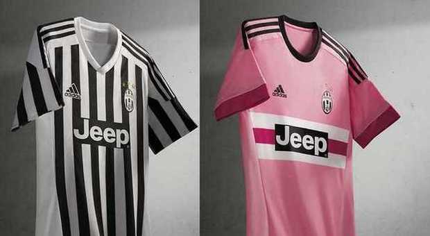 La Juventus presenta la nuova maglia In trasferta si torna al rosa