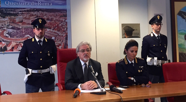 Roma, il questore D'Angelo: «Reati in calo del 14%, sequestrati 13 chili di esplosivi e una tonnellata di droga»