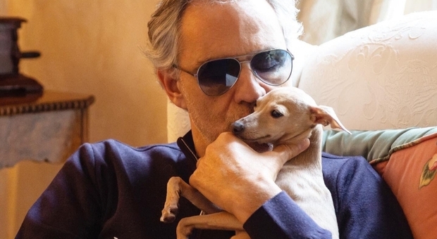 Andrea Bocelli, dolore per il cane Pallina: «È il momento di fare spazio nel cuore per te»