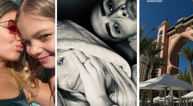 Chanel Totti in vacanza a Dubai con Christian Babalus e Isabel, quanto costa una stanza nel resort da sogno (e chi paga)
