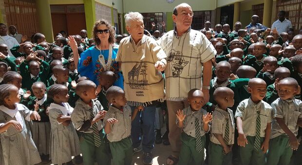 Montebelluna. Volontario in Kenya a quasi 90 anni: «Qui c'è molto da fare». Ora parte per un viaggio di 700 chilometri