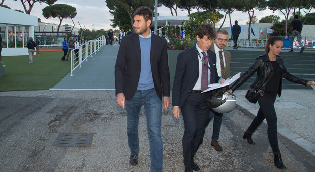immagine Alessandro Di Battista agli Ibi18 (foto Davide Fracassi/Ag.Toiati)