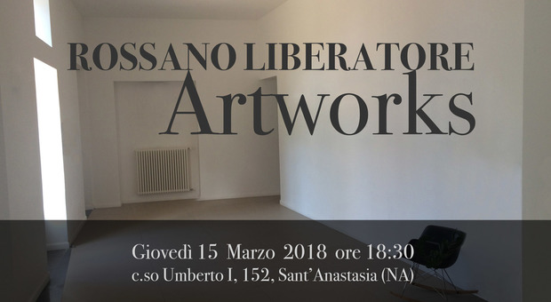«Artworks», a Sant'Anastasia la personale di Rossano Liberatore