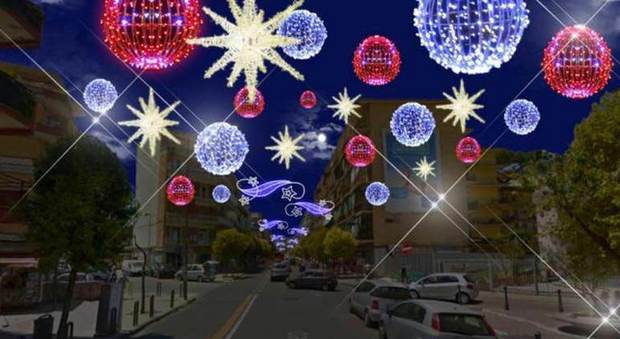 Luminarie di Natale, a Soccavo arriva la «Via Lattea»: i commercianti si autotassano