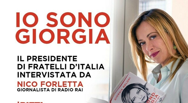 Giorgia Meloni a Rieti per presentare il suo libro “Io sono Giorgia”