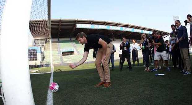 Goal Line, al Mapei Stadium presentata la nuova tecnologia per il gol-fantasma
