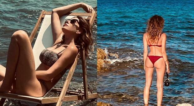 Alessia Marcuzzi, le vacanze sono sempre più hot: il suo lato b infiamma i social