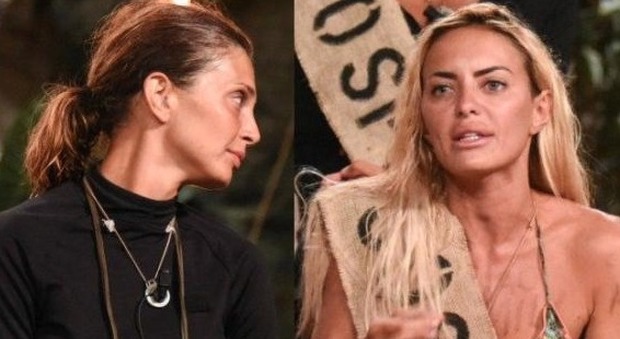 Isola, la frase velenosa di Alessia Mancini a Elena Morali nel fuorionda (frame Mediaset)