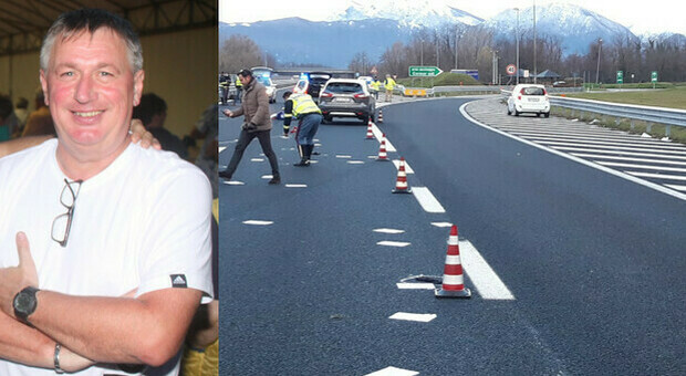 Agente travolto e ucciso in autostrada: la polizia cerca la donna che ha tentato di salvare Maurizio