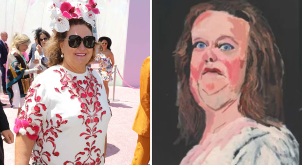 «Il mio ritratto è troppo brutto, rimuovetelo», la donna più ricca d'Australia contro la National Gallery: la risposta sorprendente