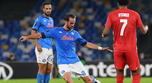 Napoli-Az, la delusione di Fabian: «La testa subito al Benevento»