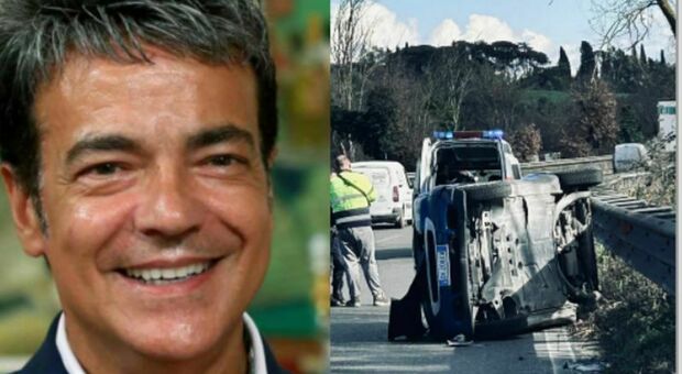 Marcello Cirillo, incidente sulla Cassia bis a Roma: «Un camion mi ha investito e l'auto si è ribaltata. Sono vivo per miracolo»