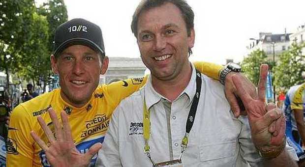Maxi squalifica al manager Bruyneel era il n. 2 di Lance Armstrong