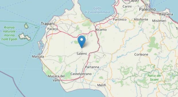 Terremoto, tre scosse all'alba a Salemi in provincia di Trapani