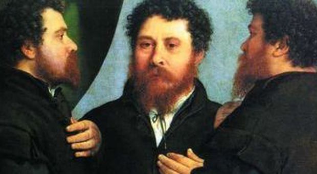 Lorenzo Lotto, Triplice ritratto di orefice